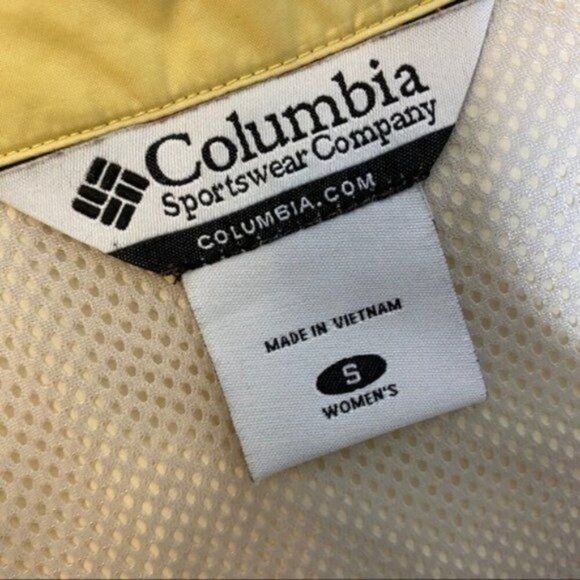 Columbia Windbreaker Jacket Size Small - Picture 6 of 6